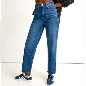 Madewell Women's Straight Leg Jeans - Blue